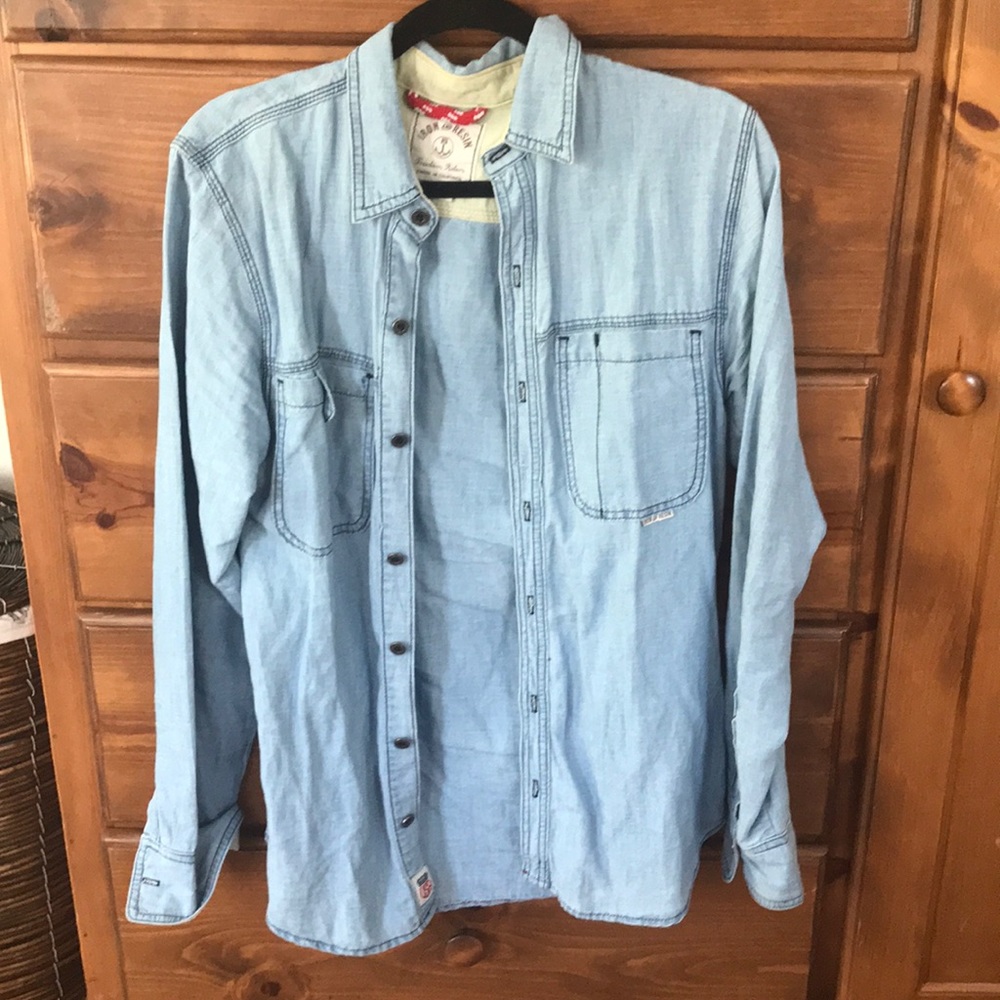 Iron n Resin Indigo Denim Shirt